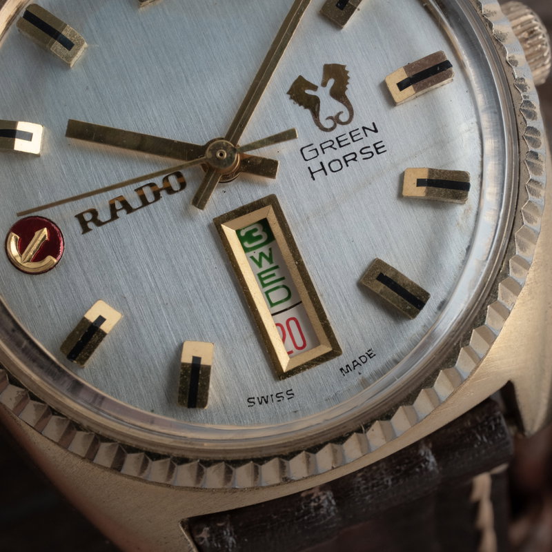 Rado Rado - Green Horse - Ingen mindstepris - 11816 - Mænd - 1970-1979 vintage watch - image 9