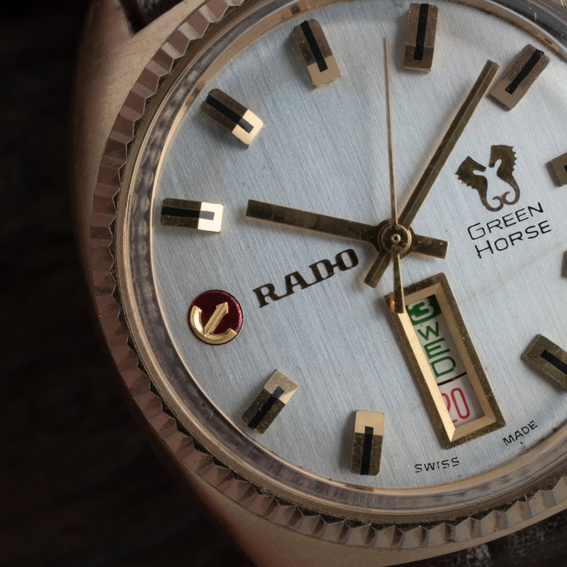 Rado Rado - Green Horse - Ingen mindstepris - 11816 - Mænd - 1970-1979 vintage watch - image 10