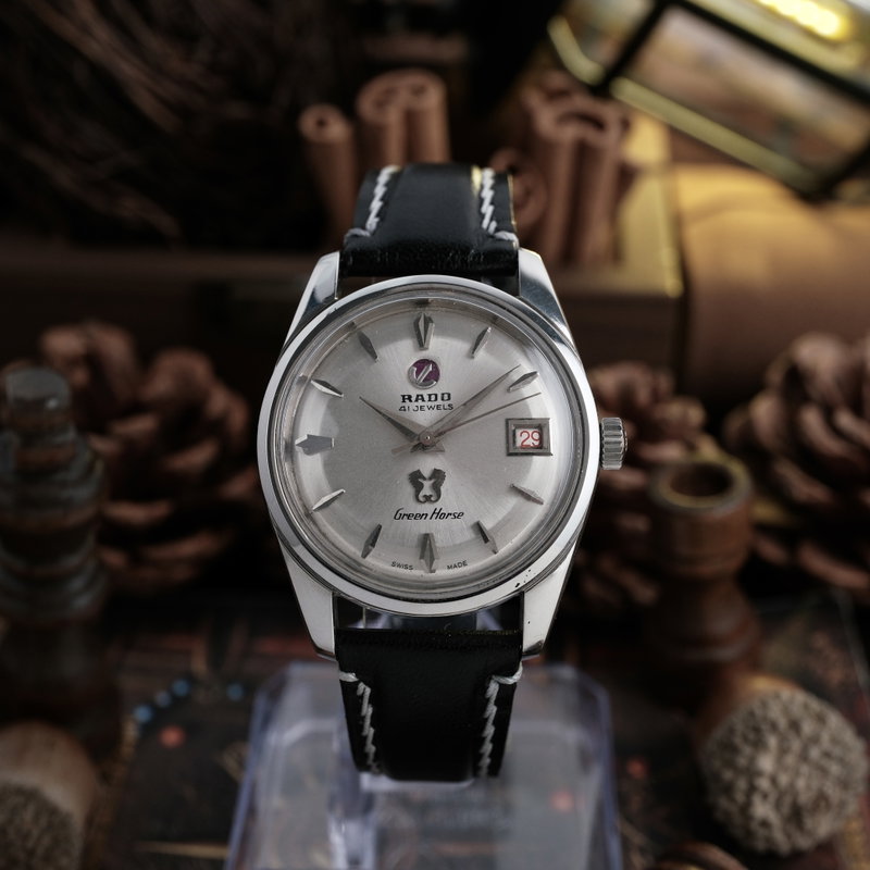 Rado Rado - Green Horse - No reserve price - 11700 - Men - 1960-1969  vintage watch - image 3