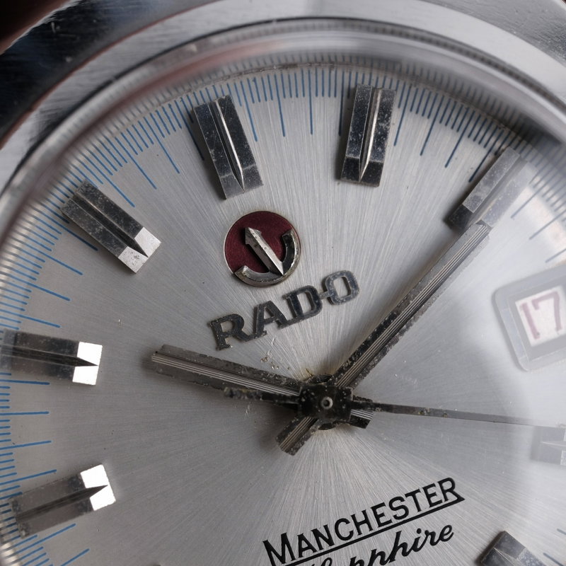 Rado Rado - Manchester Sapphire - Zonder minimumprijs - 11006 - Heren - 1970-1979 vintage watch - image 5