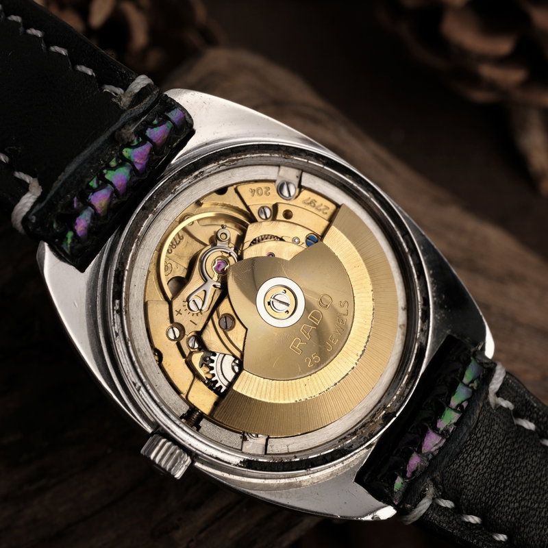 Rado Rado - Manchester Sapphire - Zonder minimumprijs - 11006 - Heren - 1970-1979 vintage watch - image 6
