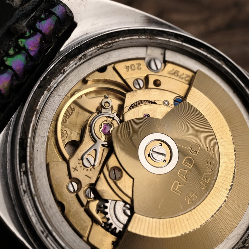 Rado Rado - Manchester Sapphire - Zonder minimumprijs - 11006 - Heren - 1970-1979 vintage watch - image 7