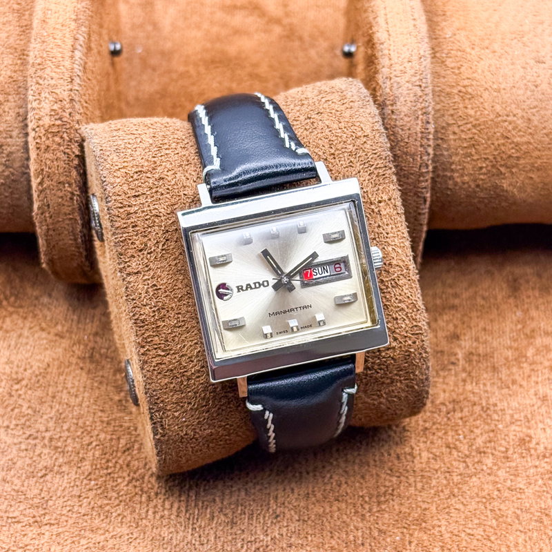 Rado Rado - Manhattan - Ingen mindstepris - Mænd - 1960-1969 vintage watch - image 12