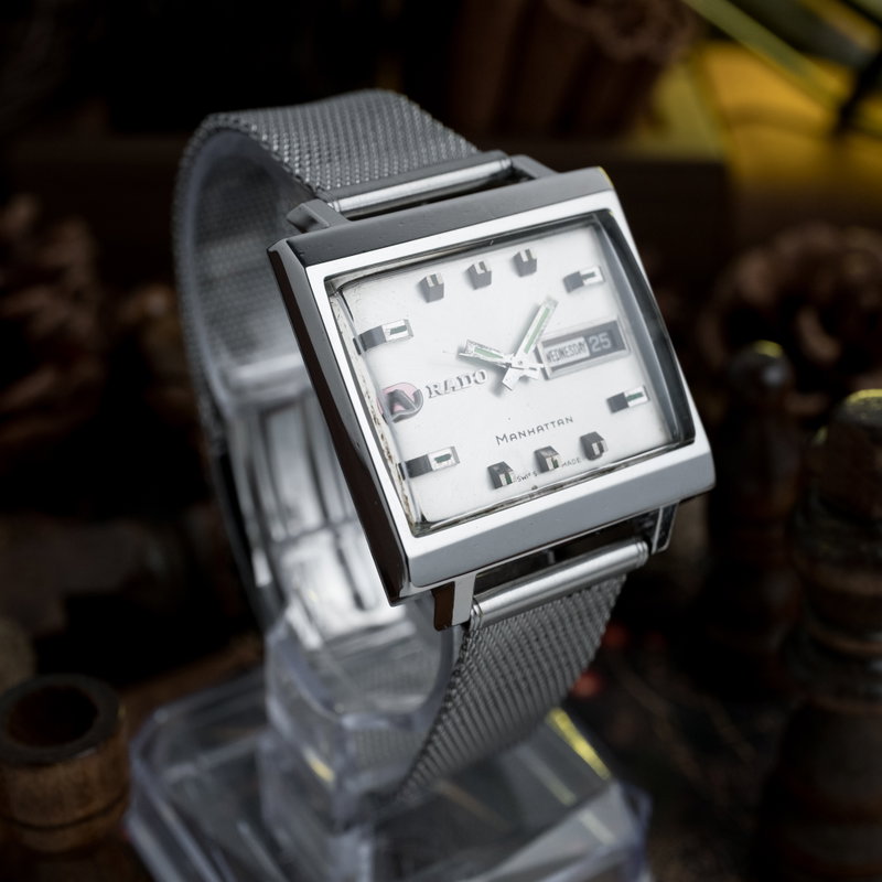 Rado Rado - Manhattan 'Serviced' - Ingen mindstepris - 11815 - Mænd - 1970-1979 vintage watch - image 4