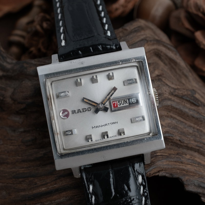 Rado Rado - Manhattan - No reserve price - 11815-1 - Men - 1970-1979 vintage watch - image 1