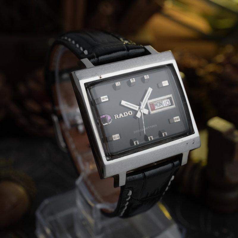 Rado Rado - Manhattan - Senza prezzo di riserva - 8/7/26 - Uomo - 1970-1979 vintage watch - image 4