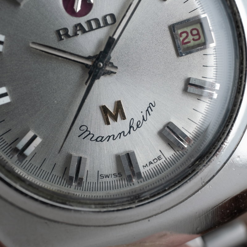Rado Rado - Mannheim - Zonder minimumprijs - 930523 - Heren - 1970-1979 vintage watch - image 9
