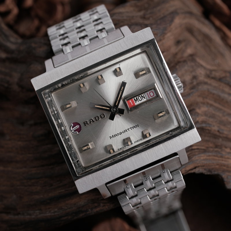 Rado Rado - Manhattan 'Serviced' - No reserve price - 11815 - Men - 1970-1979 vintage watch - image 8