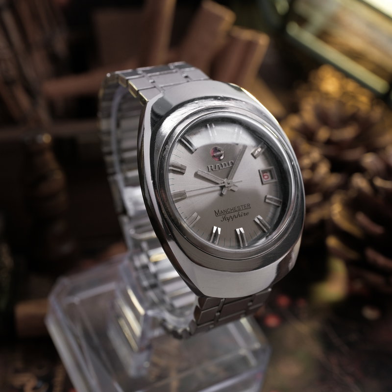 Rado Rado - Manchester Sapphire - Zonder minimumprijs - 65667 - Heren - 1970-1979  vintage watch - image 5