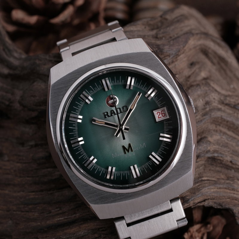 Rado Rado - Mannheim 702 Green Fumé Dial - No reserve price - 74206962 - Men - 1970-1979 vintage watch - image 10