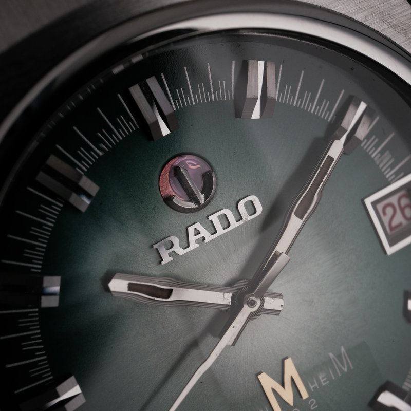 Rado Rado - Mannheim 702 Green Fumé Dial - No reserve price - 74206962 - Men - 1970-1979 vintage watch - image 12