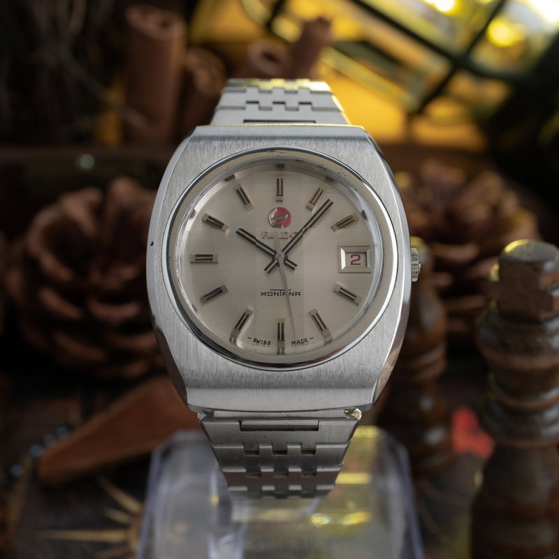 Rado Rado - Montana - No reserve price - 633.3041.4 - Men - 1970-1979 vintage watch - image 2