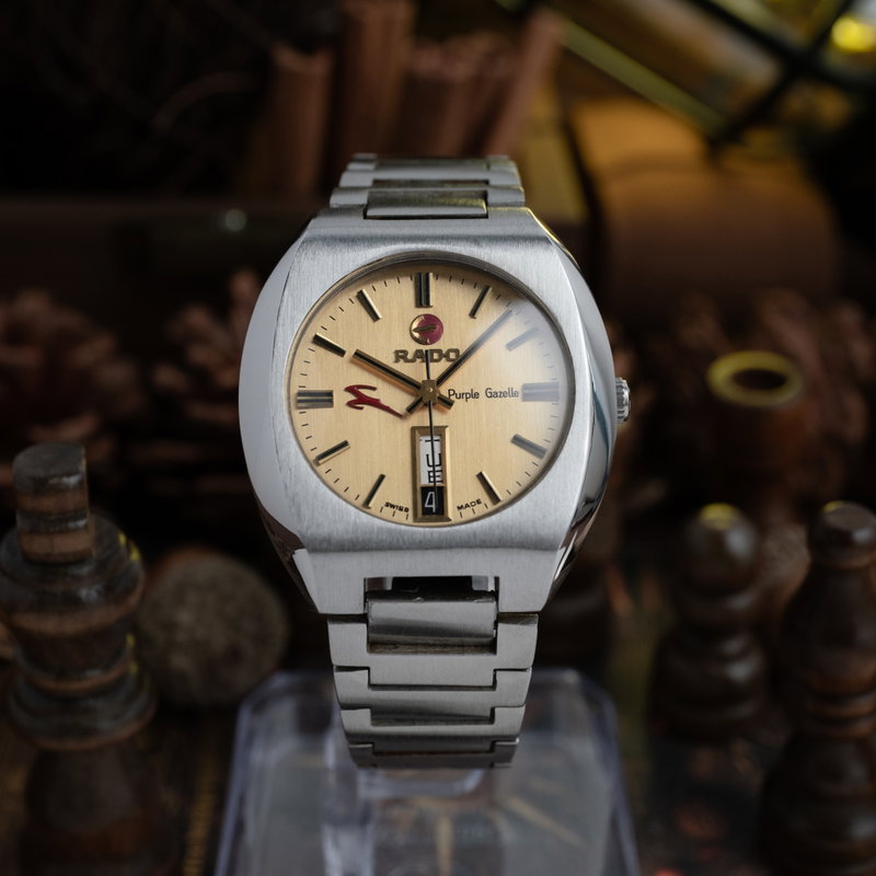 Rado Rado - Purple Gazelle - No reserve price - 122001 - Men - 1970-1979 vintage watch - image 2