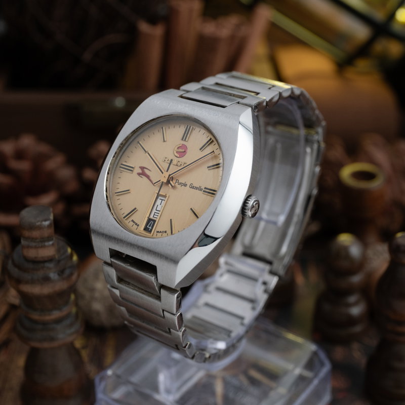 Rado Rado - Purple Gazelle - No reserve price - 122001 - Men - 1970-1979 vintage watch - image 3