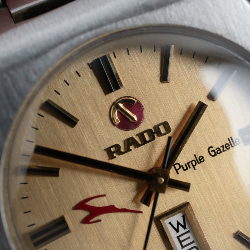 Rado Rado - Purple Gazelle - No reserve price - 122001 - Men - 1970-1979 vintage watch - image 9