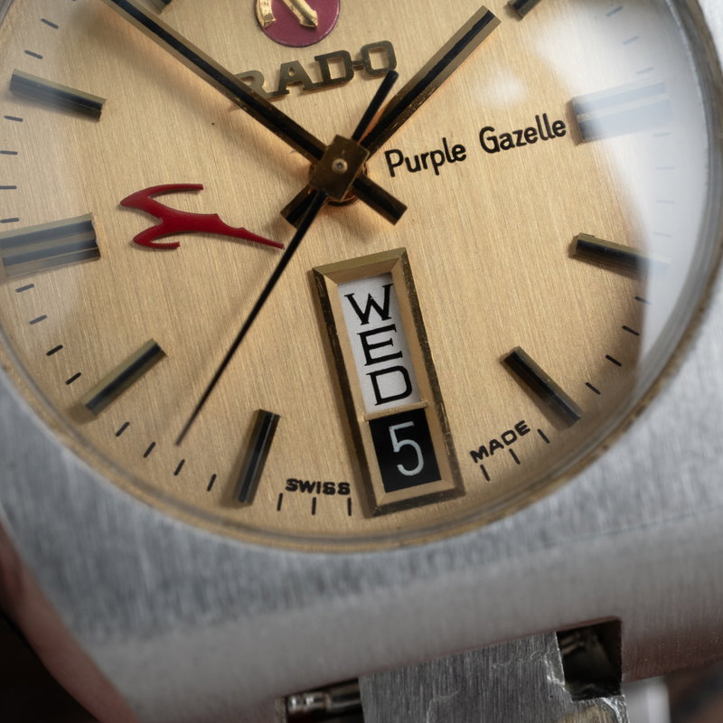 Rado Rado - Purple Gazelle - No reserve price - 122001 - Men - 1970-1979 vintage watch - image 10