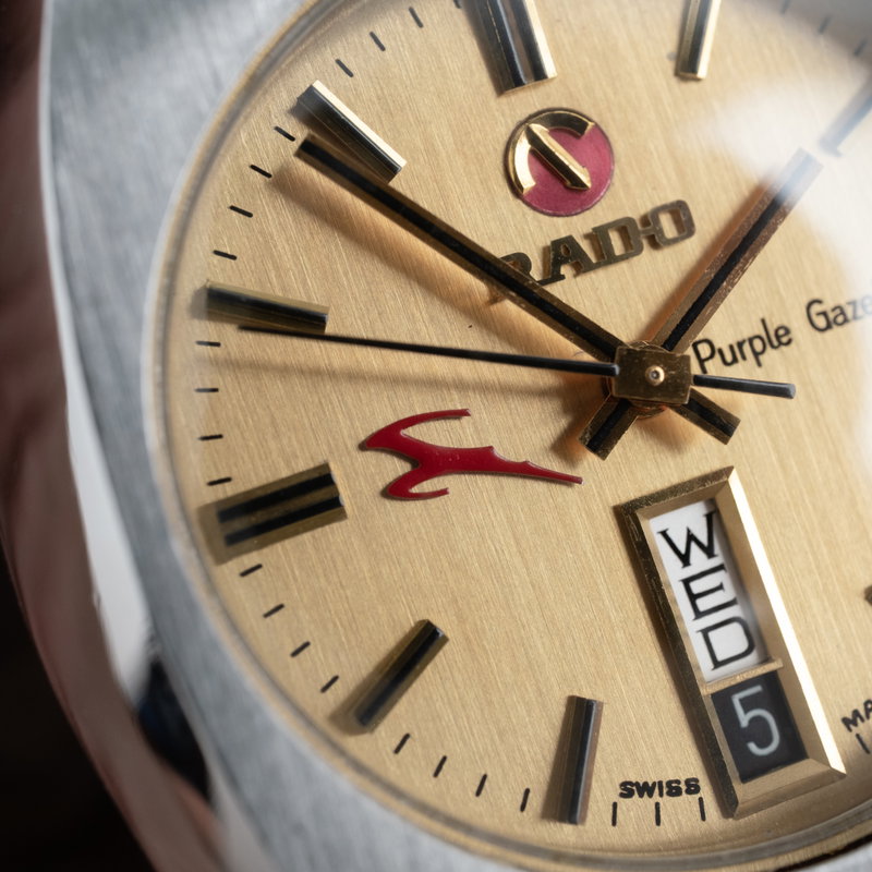 Rado Rado - Purple Gazelle - No reserve price - 122001 - Men - 1970-1979 vintage watch - image 11