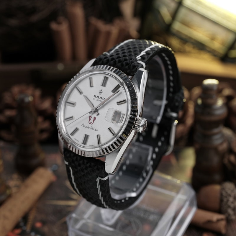 Rado Rado - Purple Horse - Ohne mindestpreis - 11744/1 - Herren - 1970-1979  vintage watch - image 4