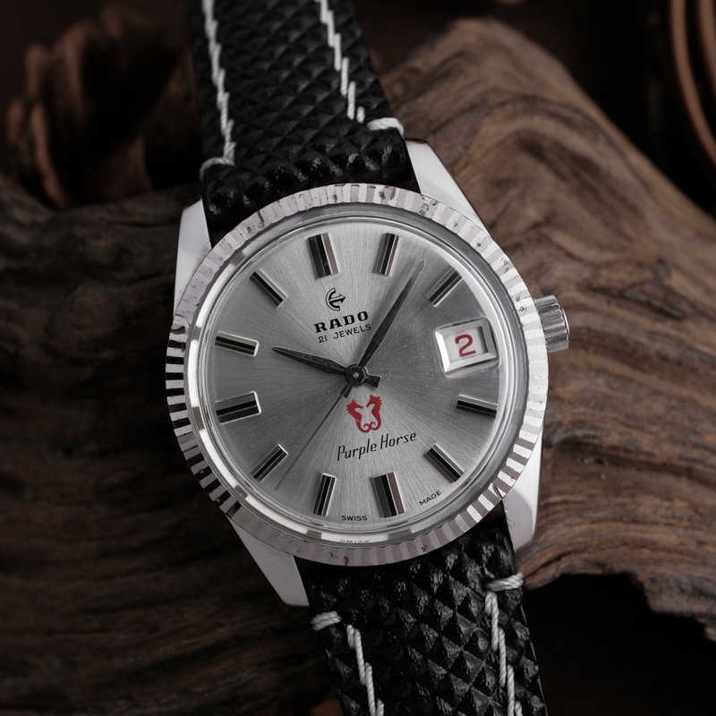 Rado Rado - Purple Horse - Ohne mindestpreis - 11744/1 - Herren - 1970-1979  vintage watch - image 1
