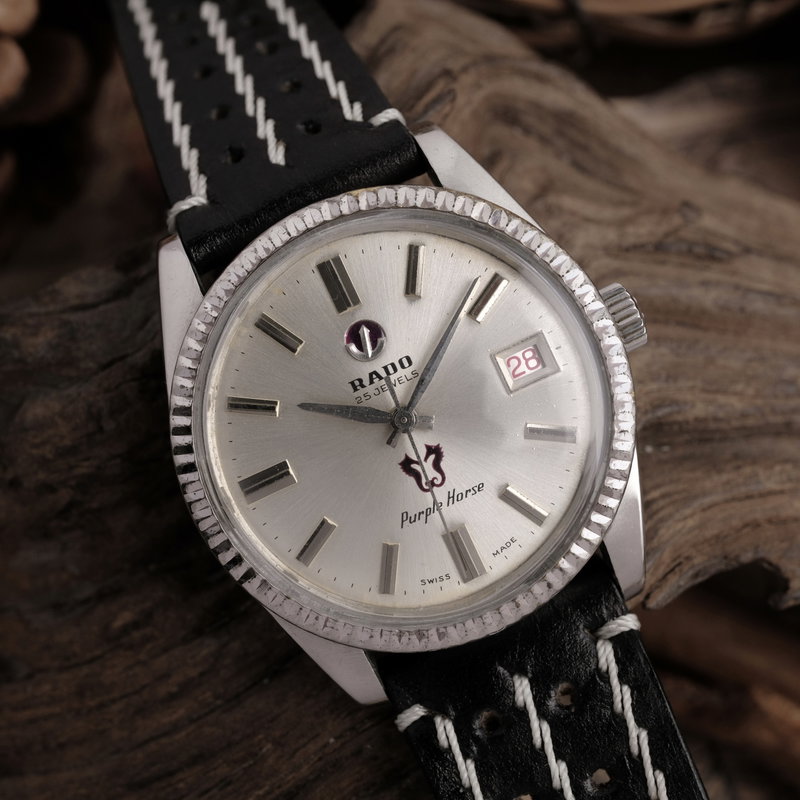 Rado Rado - Purple Horse - No reserve price - 11761 - Men - 1970-1979 vintage watch - image 1