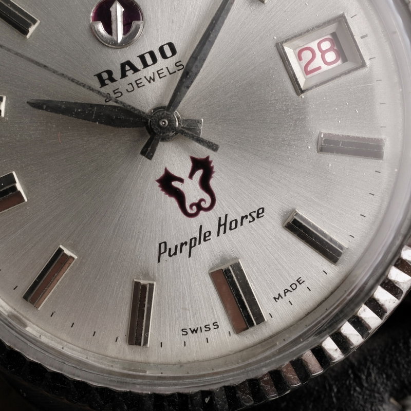 Rado Rado - Purple Horse - No reserve price - 11761 - Men - 1970-1979 vintage watch - image 16