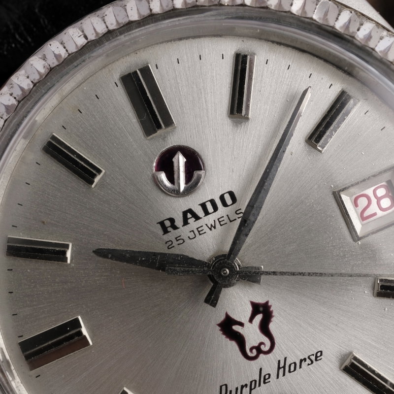 Rado Rado - Purple Horse - No reserve price - 11761 - Men - 1970-1979 vintage watch - image 17