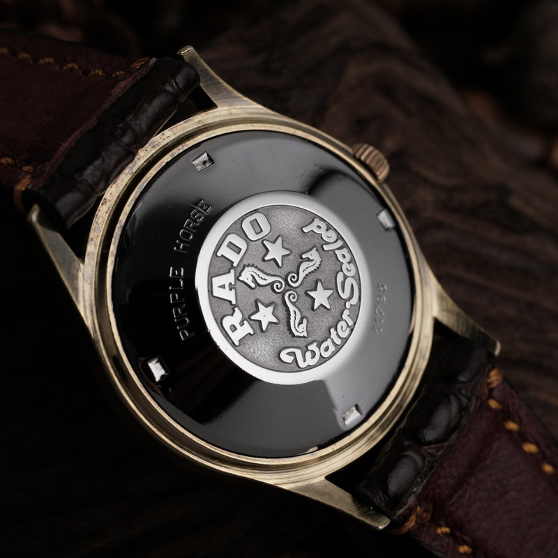 Rado Rado - Purple Horse - No reserve price - 11795 - Men - 1970-1979 vintage watch - image 9