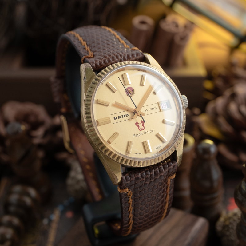 Rado Rado - Purple Horse 'Serviced' - No reserve price - 11762/1 / 115871100 - Men - 1970-1979  vintage watch - image 4