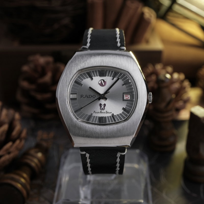 Rado Rado - Purple Horse Deluxe - Ohne mindestpreis - 1471144 - Herren - 1970-1979 vintage watch - image 1