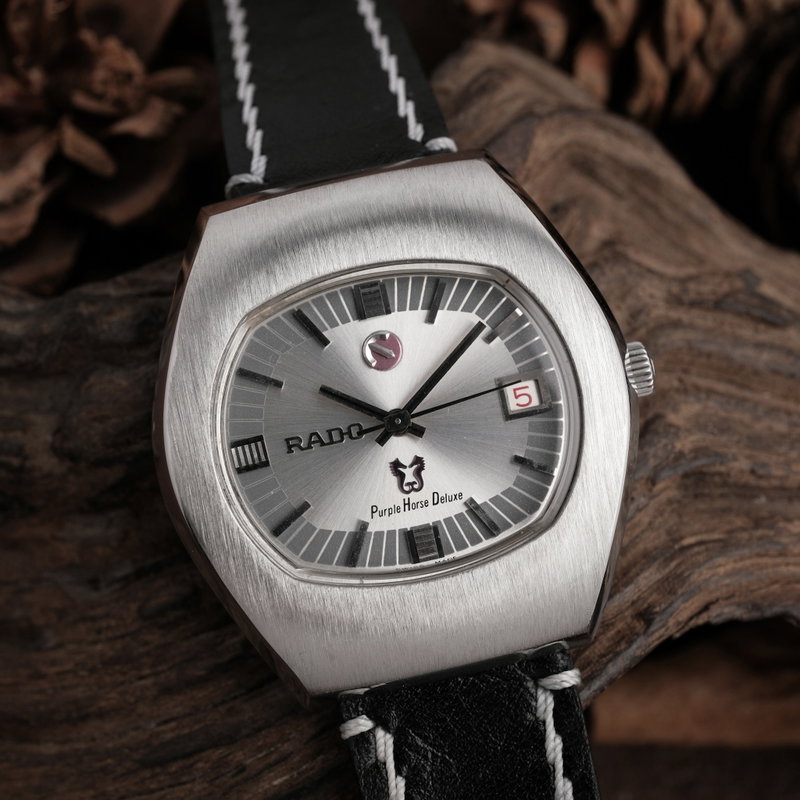 Rado Rado - Purple Horse Deluxe - Ohne mindestpreis - 1471144 - Herren - 1970-1979 vintage watch - image 7
