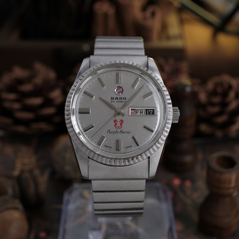 Rado Rado - Purple Horse 'Serviced' - No reserve price - 11782/1 - Men - 1970-1979 vintage watch - image 3