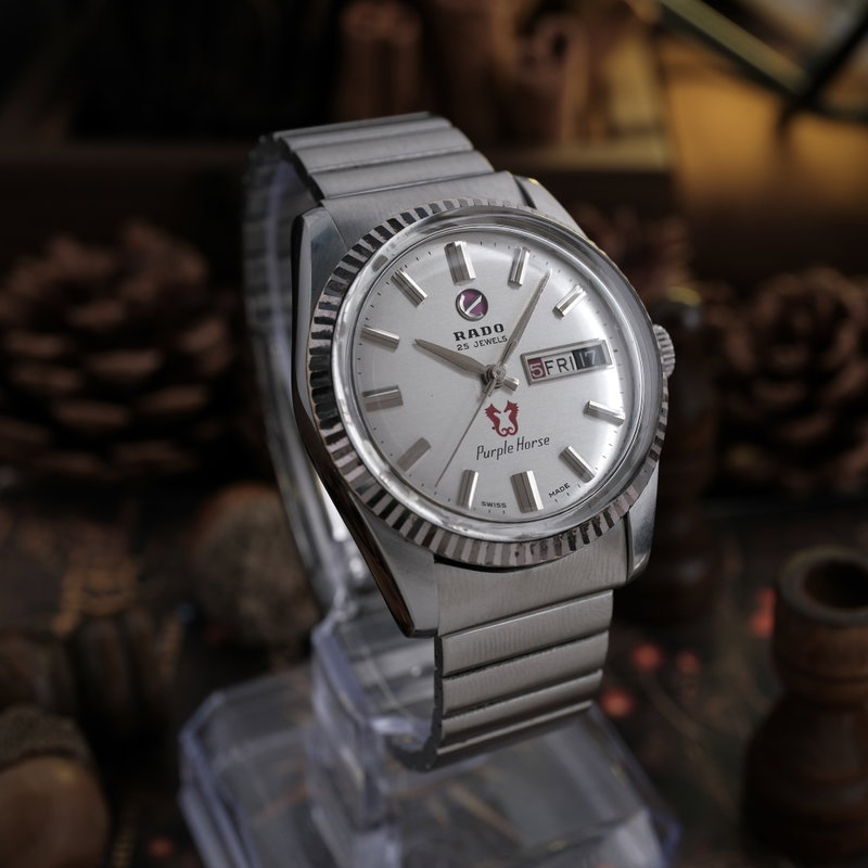 Rado Rado - Purple Horse 'Serviced' - No reserve price - 11782/1 - Men - 1970-1979 vintage watch - image 4