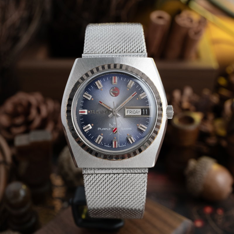 Rado Rado - Purple Sabre - No reserve price - Men - 1970-1979 vintage watch - image 3