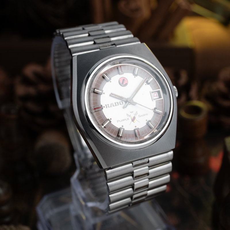 Rado Rado - Purple Sabre - No reserve price - 11002 - Men - 1970-1979 vintage watch - image 4