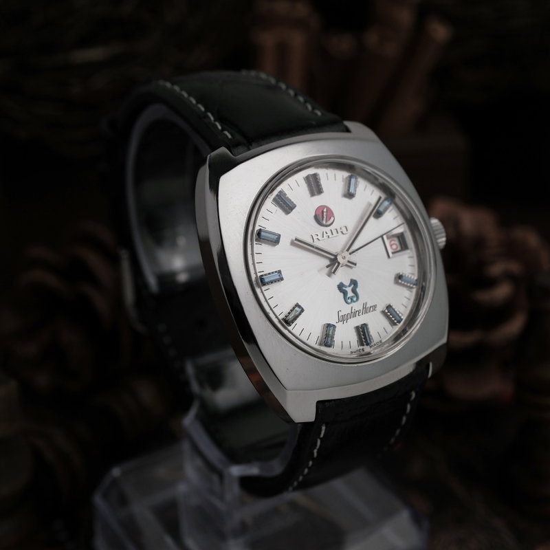 Rado Rado - Sapphire Horse - No reserve price - 12101 - Men - 1970-1979 vintage watch - image 5