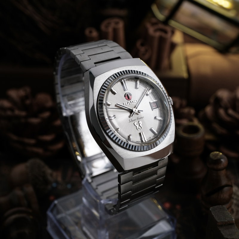 Rado Rado - Silver Horse - No reserve price - Men - 1970-1979 vintage watch - image 4