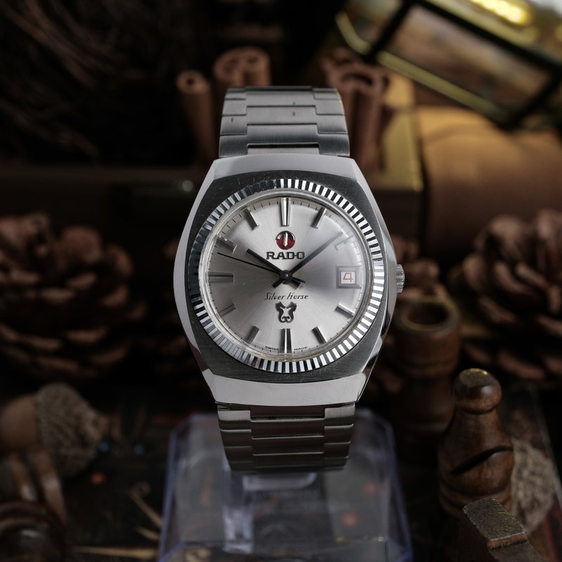 Rado Rado - Silver Horse - No reserve price - Men - 1970-1979 vintage watch - image 6