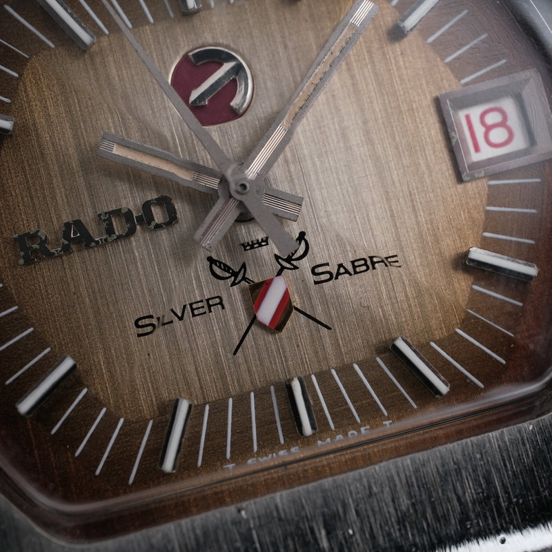 Rado Rado - Silver Sabre - Ingen mindstepris - 11640 - Mænd - 1970-1979 vintage watch - image 8