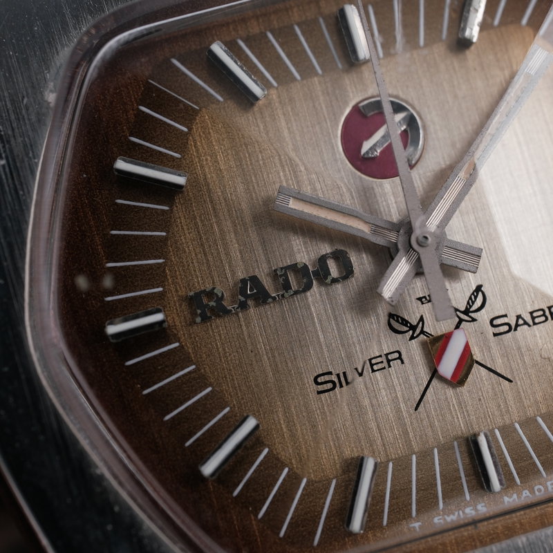 Rado Rado - Silver Sabre - Ingen mindstepris - 11640 - Mænd - 1970-1979 vintage watch - image 10