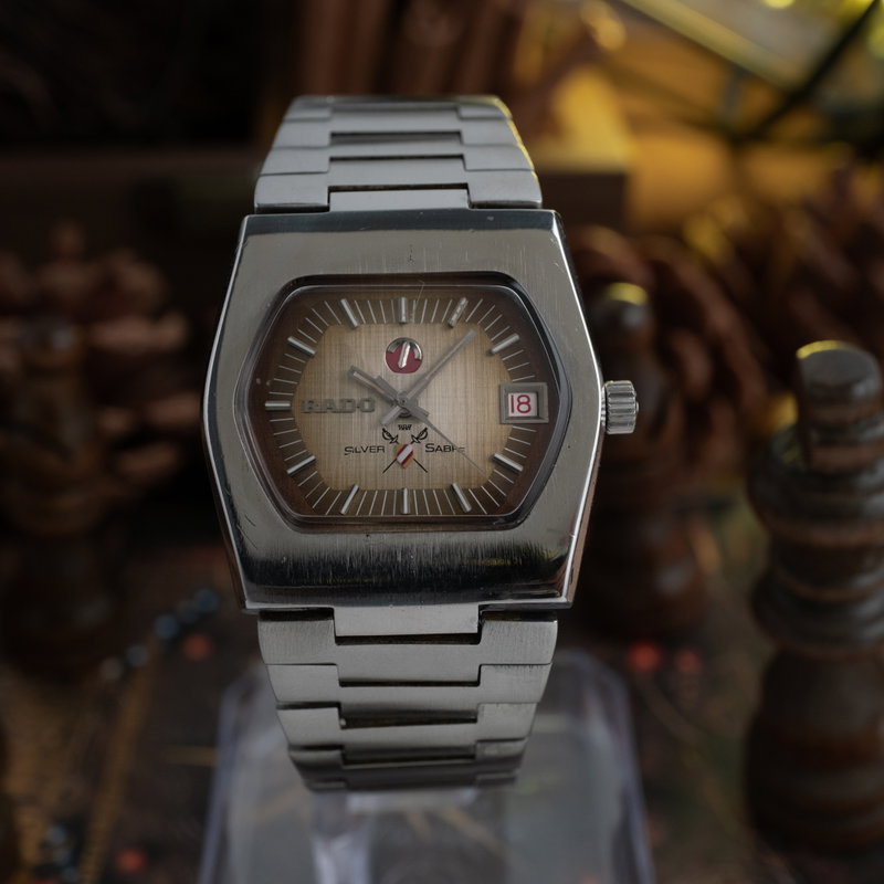 Rado Rado - Silver Sabre - Ingen mindstepris - 11640 - Mænd - 1970-1979 vintage watch - image 3