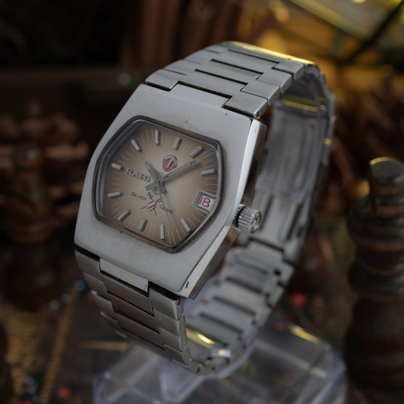 Rado Rado - Silver Sabre - Ingen mindstepris - 11640 - Mænd - 1970-1979 vintage watch - image 5