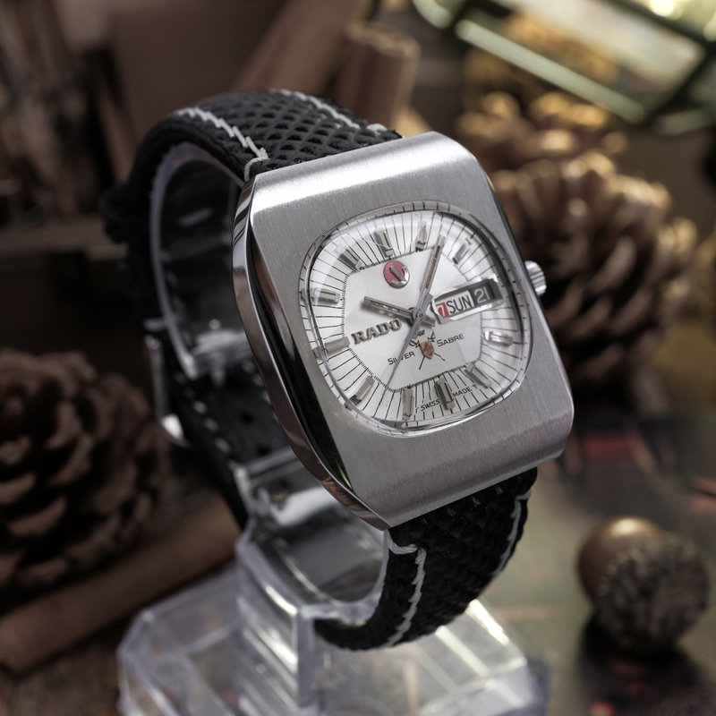 Rado Rado - Silver Sabre - No reserve price - 625.3039.4 - Men - 1973 vintage watch - image 7