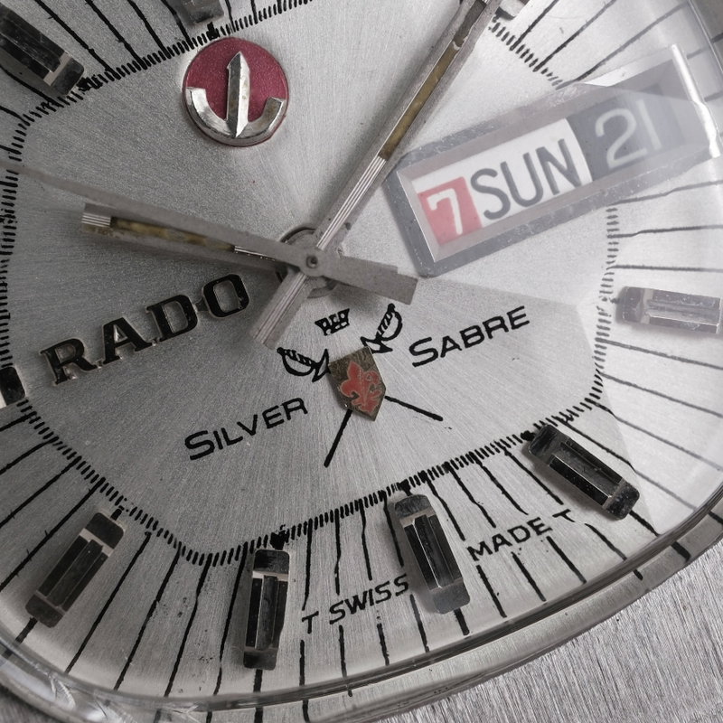 Rado Rado - Silver Sabre - No reserve price - 625.3039.4 - Men - 1973 vintage watch - image 12