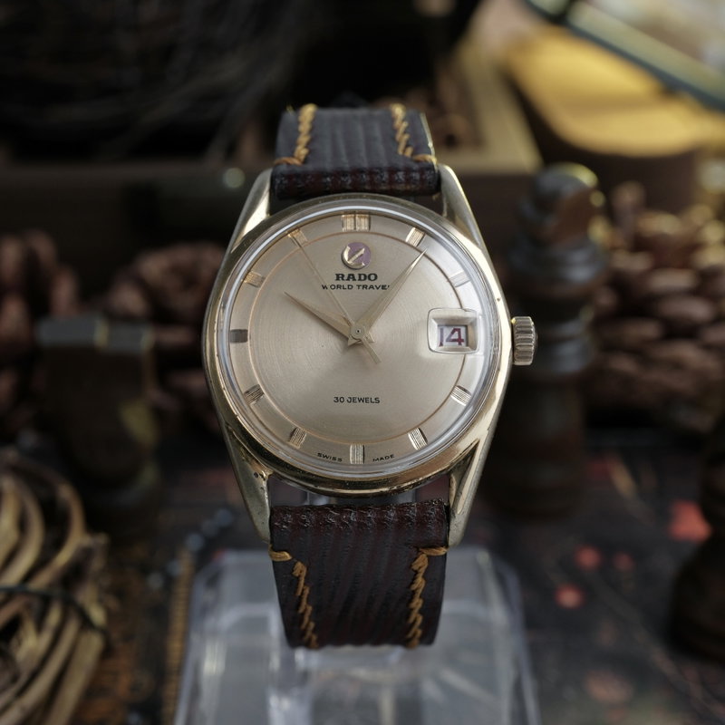 Rado Rado - World Travel - No reserve price - Men - 1960-1969  vintage watch - image 1
