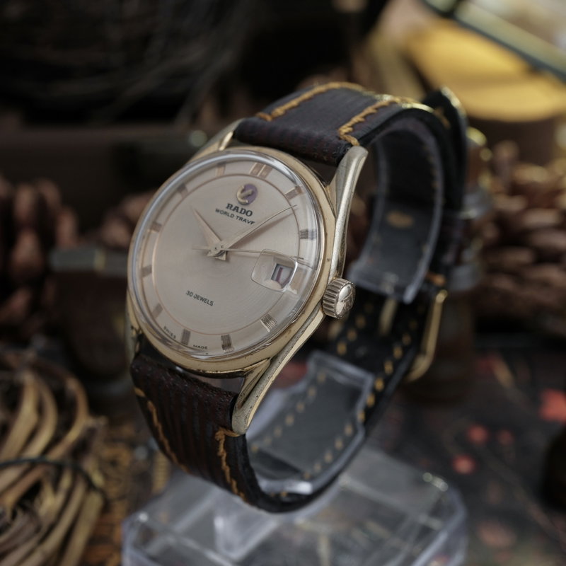 Rado Rado - World Travel - No reserve price - Men - 1960-1969  vintage watch - image 4