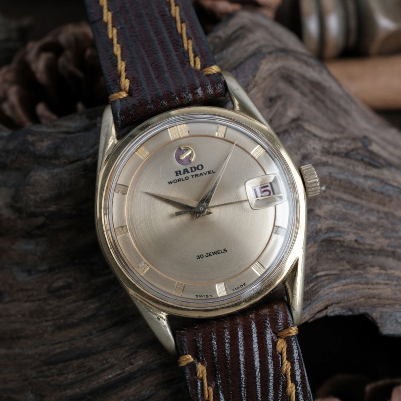 Rado Rado - World Travel - No reserve price - Men - 1960-1969  vintage watch - image 8