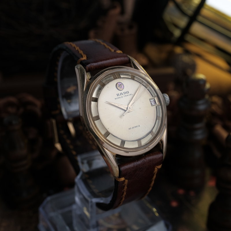 Rado Rado - World Travel - Sans prix de réserve - 345602 - Homme - 1960-1969  vintage watch - image 5