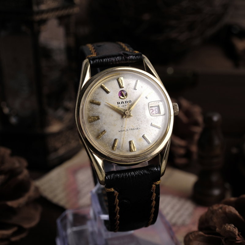 Rado Rado - World Travel - Ingen mindstepris - 345602 - Mænd - 1960-1969 vintage watch - image 2
