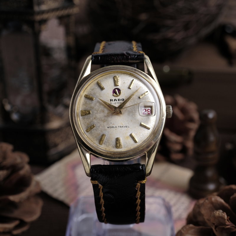 Rado Rado - World Travel - Ingen mindstepris - 345602 - Mænd - 1960-1969 vintage watch - image 3