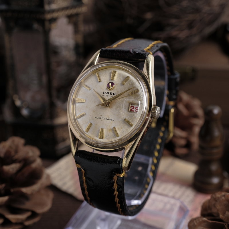 Rado Rado - World Travel - Ingen mindstepris - 345602 - Mænd - 1960-1969 vintage watch - image 4